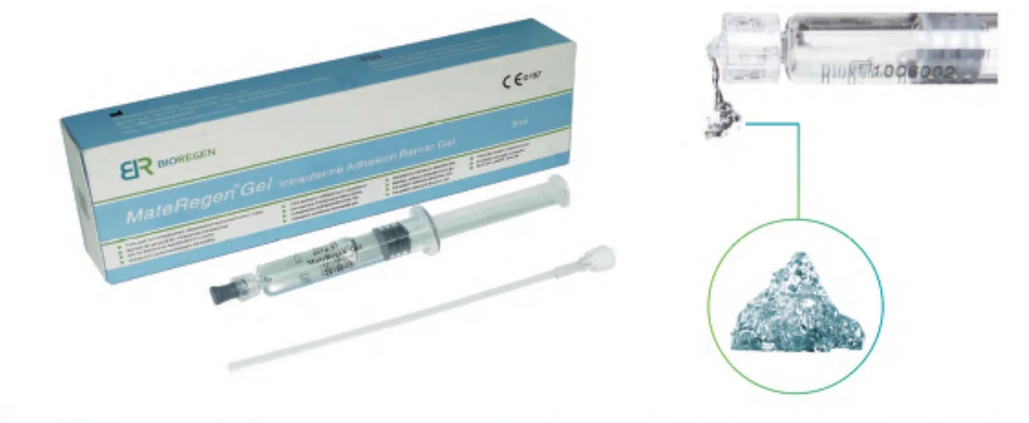 MateRegen Gel กระบอกเจลและบรรจุภัณฑ์สำหรับงานโพรงมดลูก