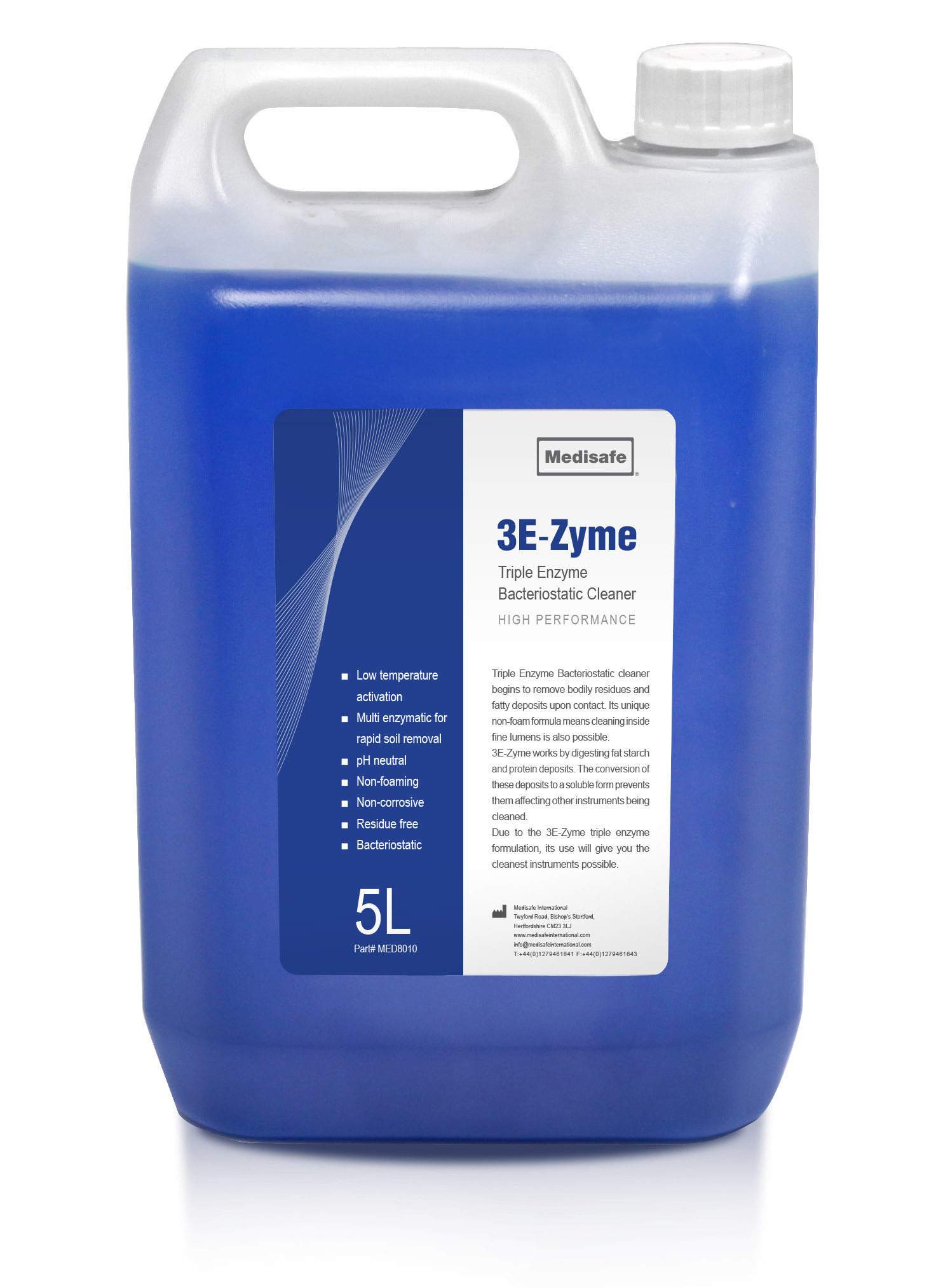 ภาพผลิตภัณฑ์น้ำยาทำความสะอาดเครื่องมือผ่าตัด 3E-Zyme