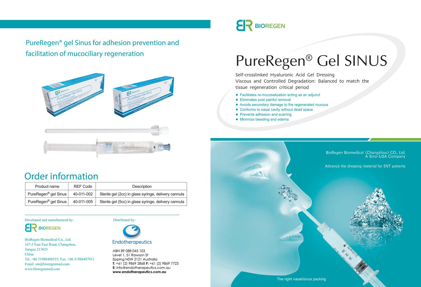 PureRegen® Gel SINUS